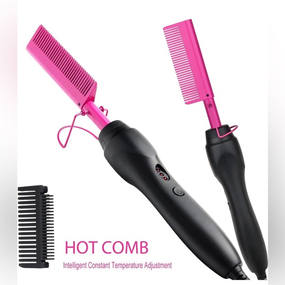 Hot Comb Hair Straightener Electric Tool NIB - Picture 6 of 9